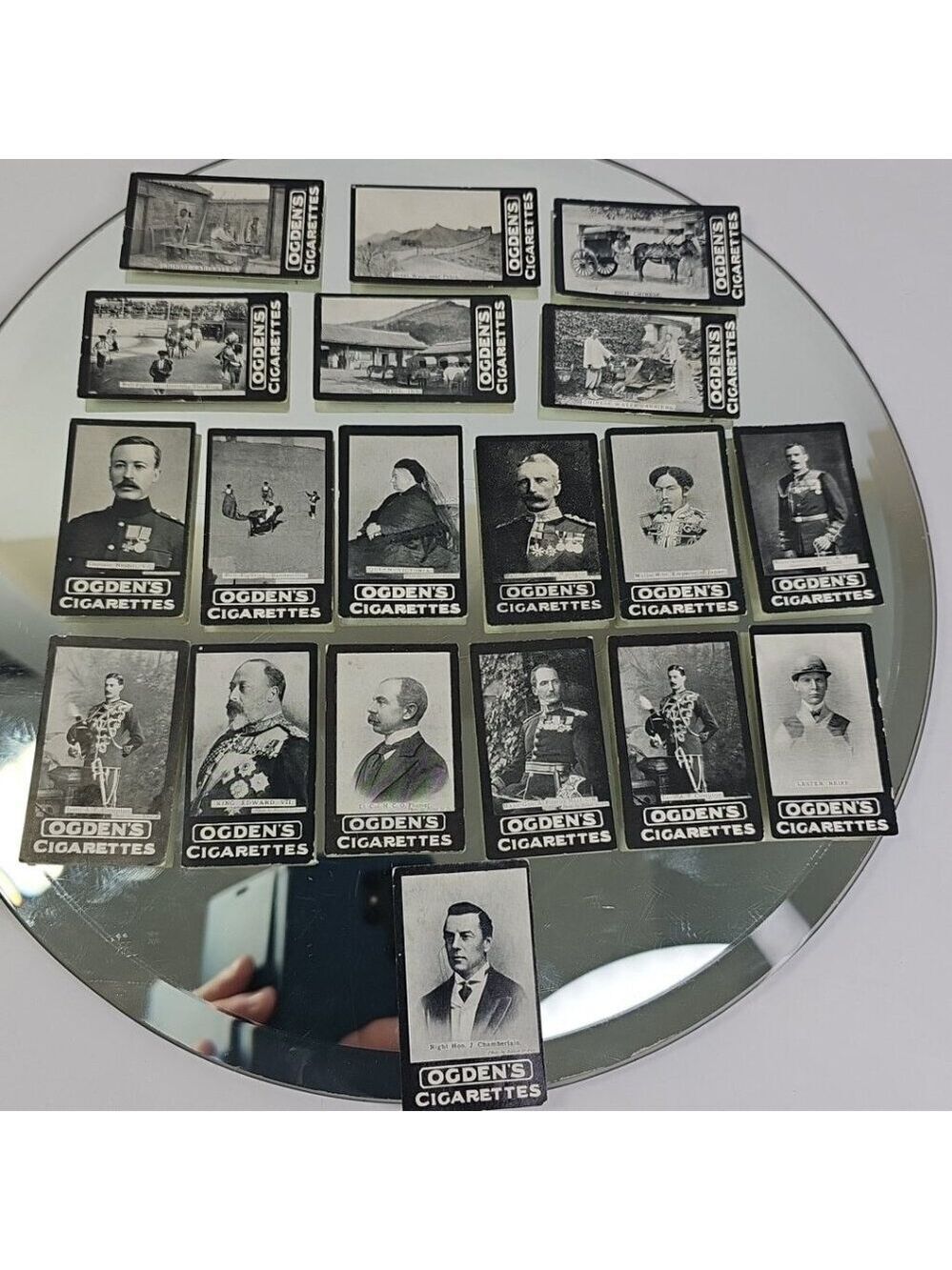 19 Ogden Trading Cards As Shown Tobacco Tab Cigarettes